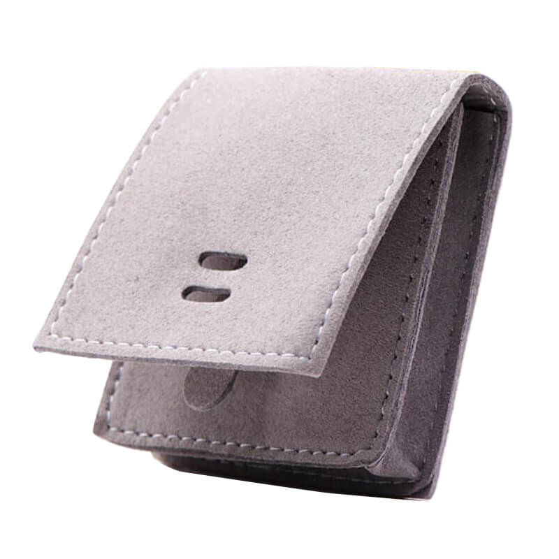 6.5cmx7.5cm Microfiber Pouches for jewelry