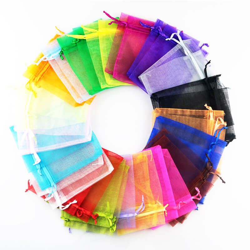 Wholesale Organza Gift Drawstring Bags - Image 3