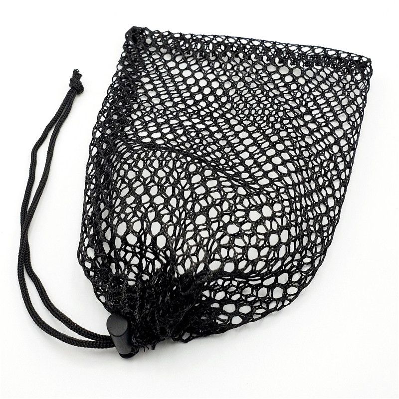 Nylon Drawstring Travel Bag Mesh Large Cord Storage Bag