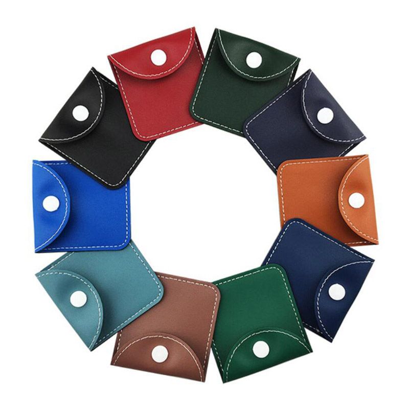jewelry pouch with snap fastener