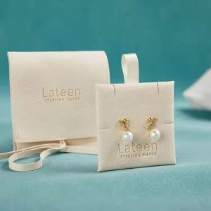Microfiber Jewelry Pouches With Insert Pad
