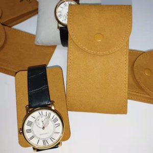 microfiber watch pouches