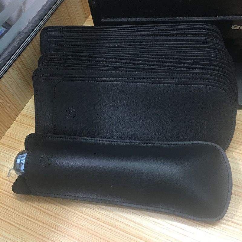 black PU leather sheaths for umbrella
