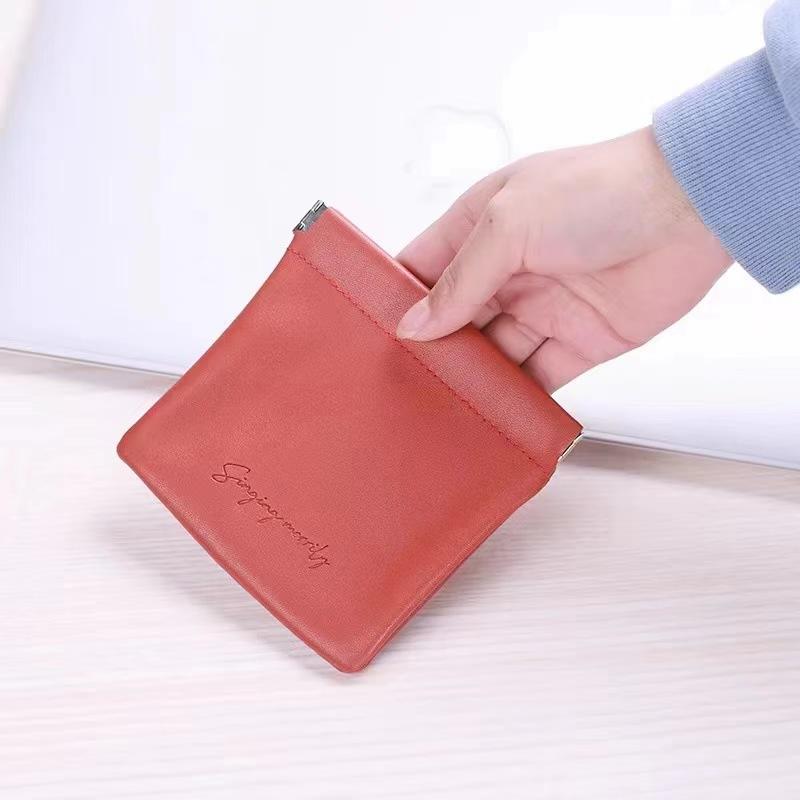 2024 Year Waterproof Leather Squeeze Coin Purse Small Cosmetic Bags Custom - Image 10