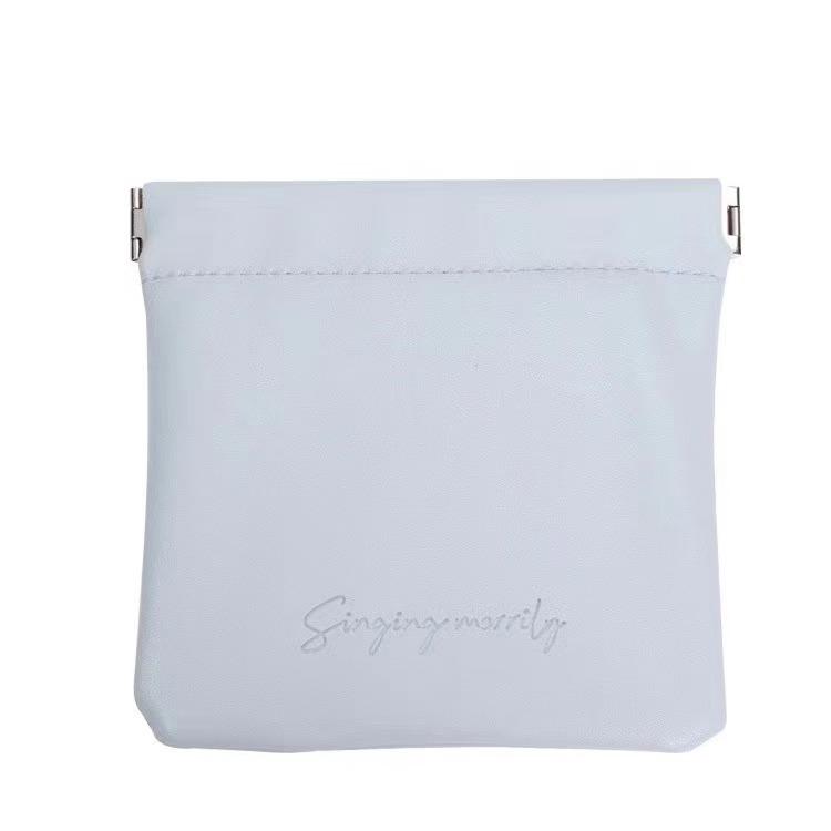 2024 Year Waterproof Leather Squeeze Coin Purse Small Cosmetic Bags Custom - Image 9