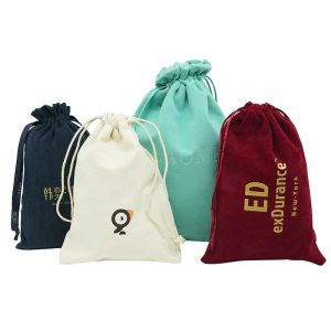 Velvet Drawstring Bags For Wedding Favors Party Gift Pouches