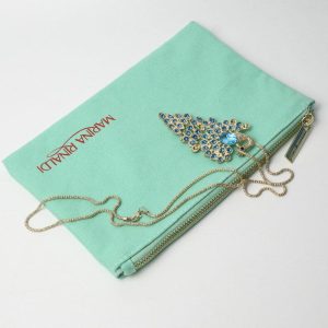 Custom canvas zipper bags for jewellery